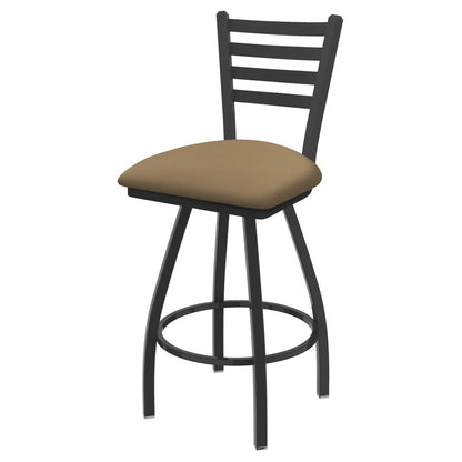XL 410 Jackie 25" Swivel Counter Stool with Pewter Finish and Canter Sand Seat