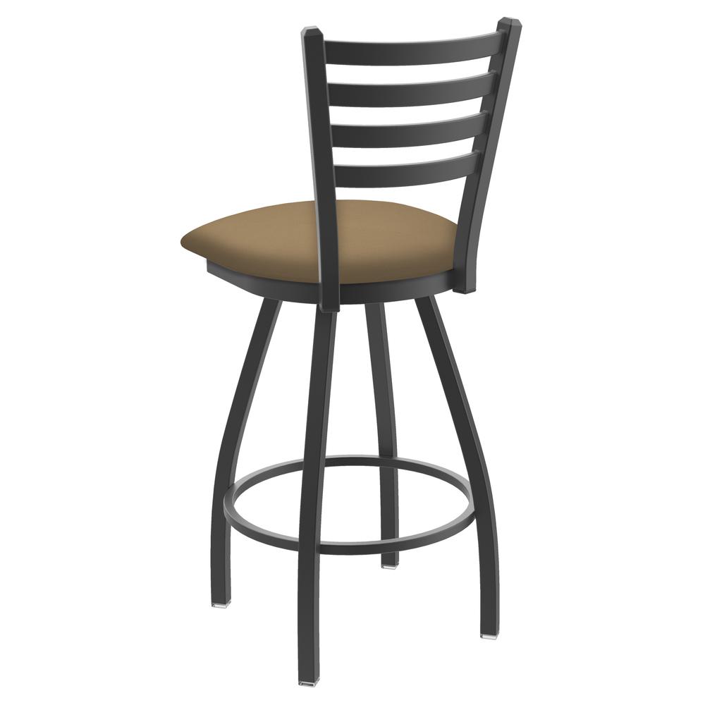 XL 410 Jackie 25" Swivel Counter Stool with Pewter Finish and Canter Sand Seat