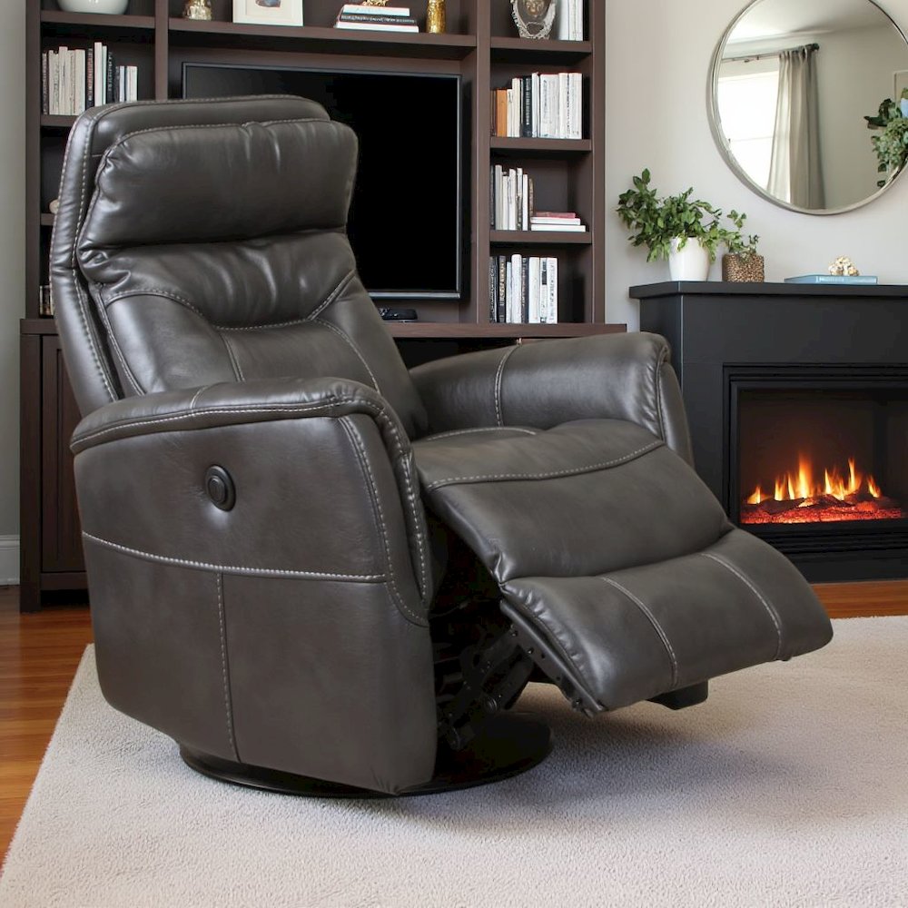 Flint Recliner Nursery Glider  – Elegant Boucle Chairs for Comfort