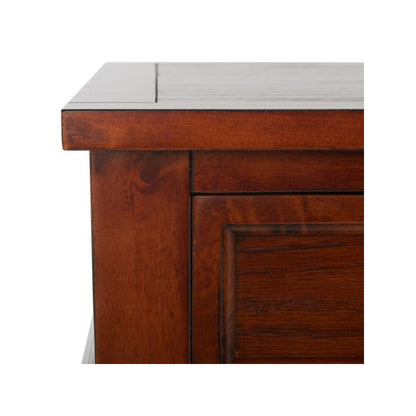 Manelin Coffee Table With Storage Drawers, Sepia/Brown