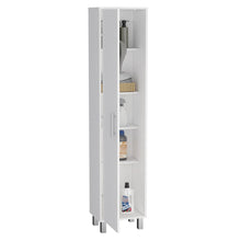 Laska Storage Cabinet White MDF