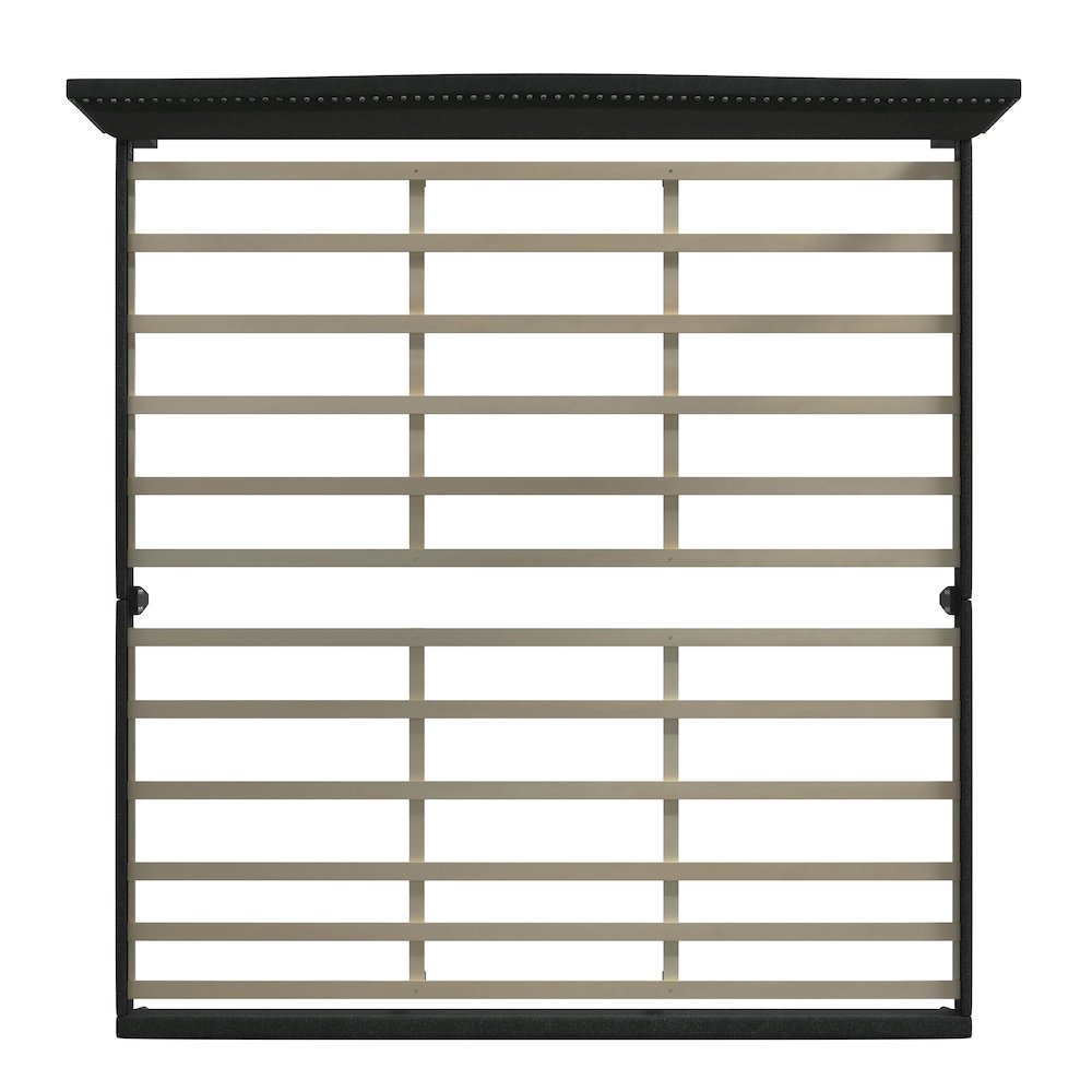 Leighford King Platform Bed Gray (Dark)