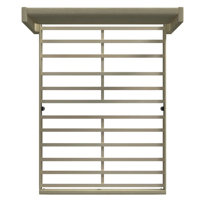 Carrington Queen Platform Bed Beige