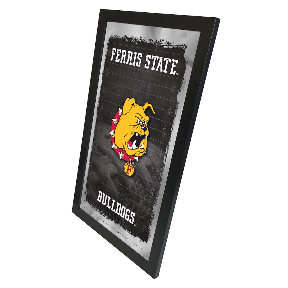 Ferris State University 15" x 26" Football Mirror