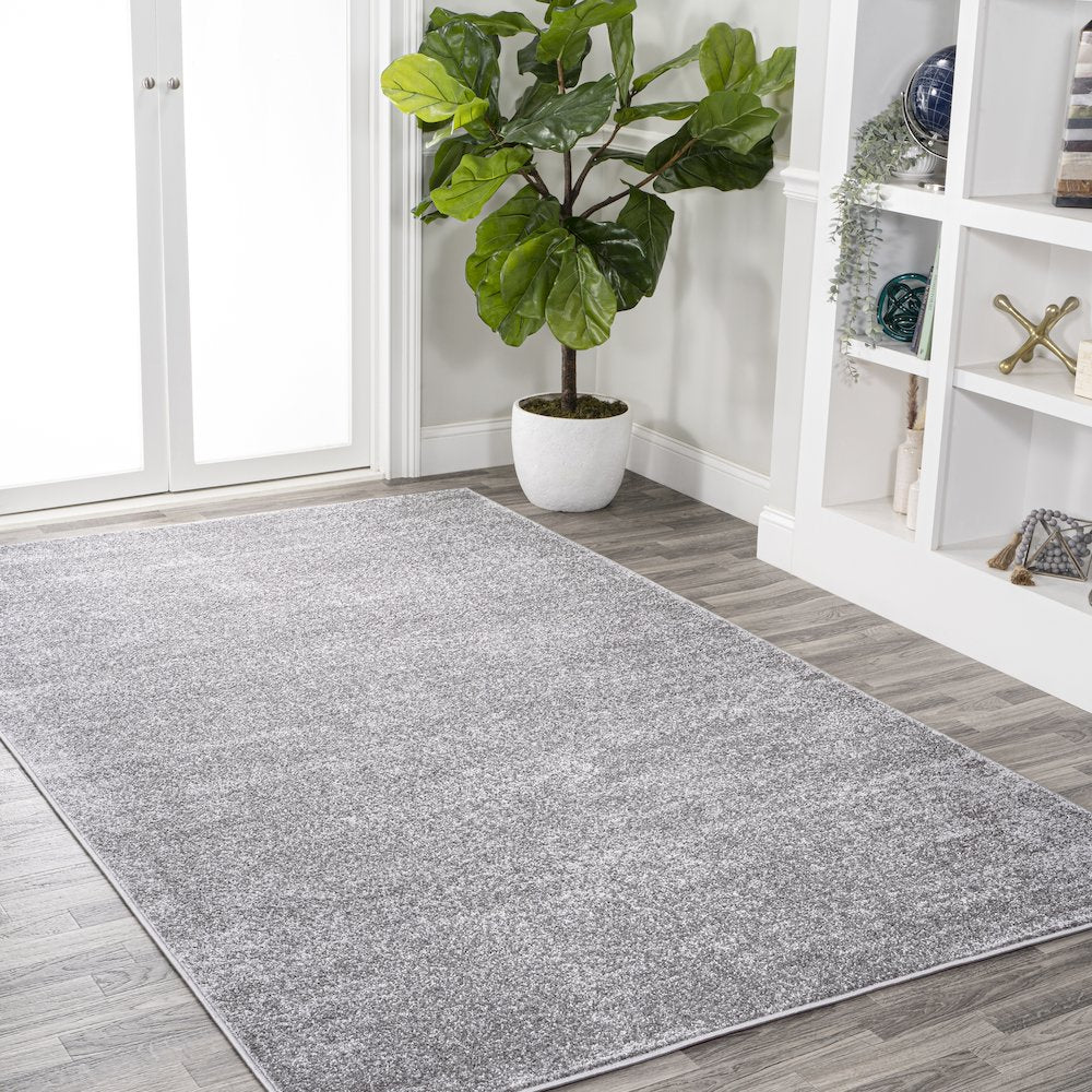 Haze Solid Low-Pile Area Rug