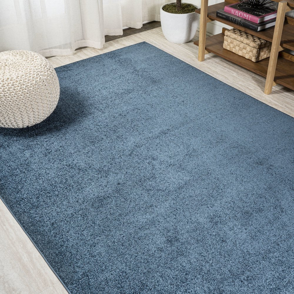 Haze Solid Low-Pile Area Rug