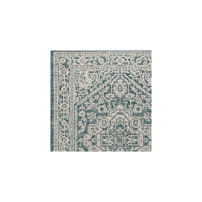 Sinjuri Medallion TetuWeaveIndoor/Outdoor  Rug