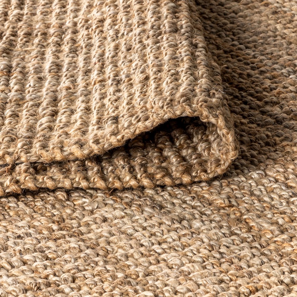 Pata Hand Woven Chunky Jute Area Rug