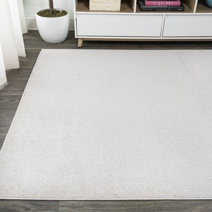 Haze Solid Low-Pile Area Rug