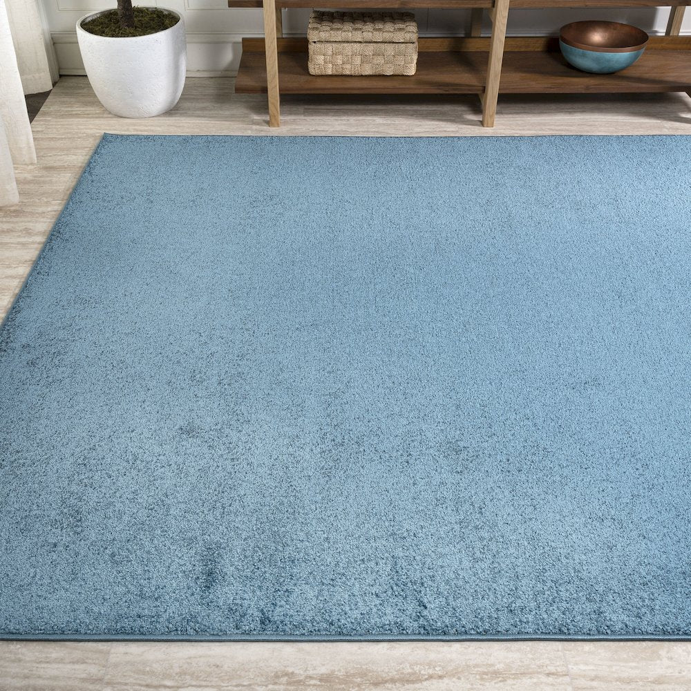 Haze Solid Low-Pile Area Rug