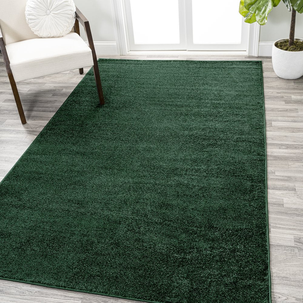 Haze Solid Low-Pile Area Rug