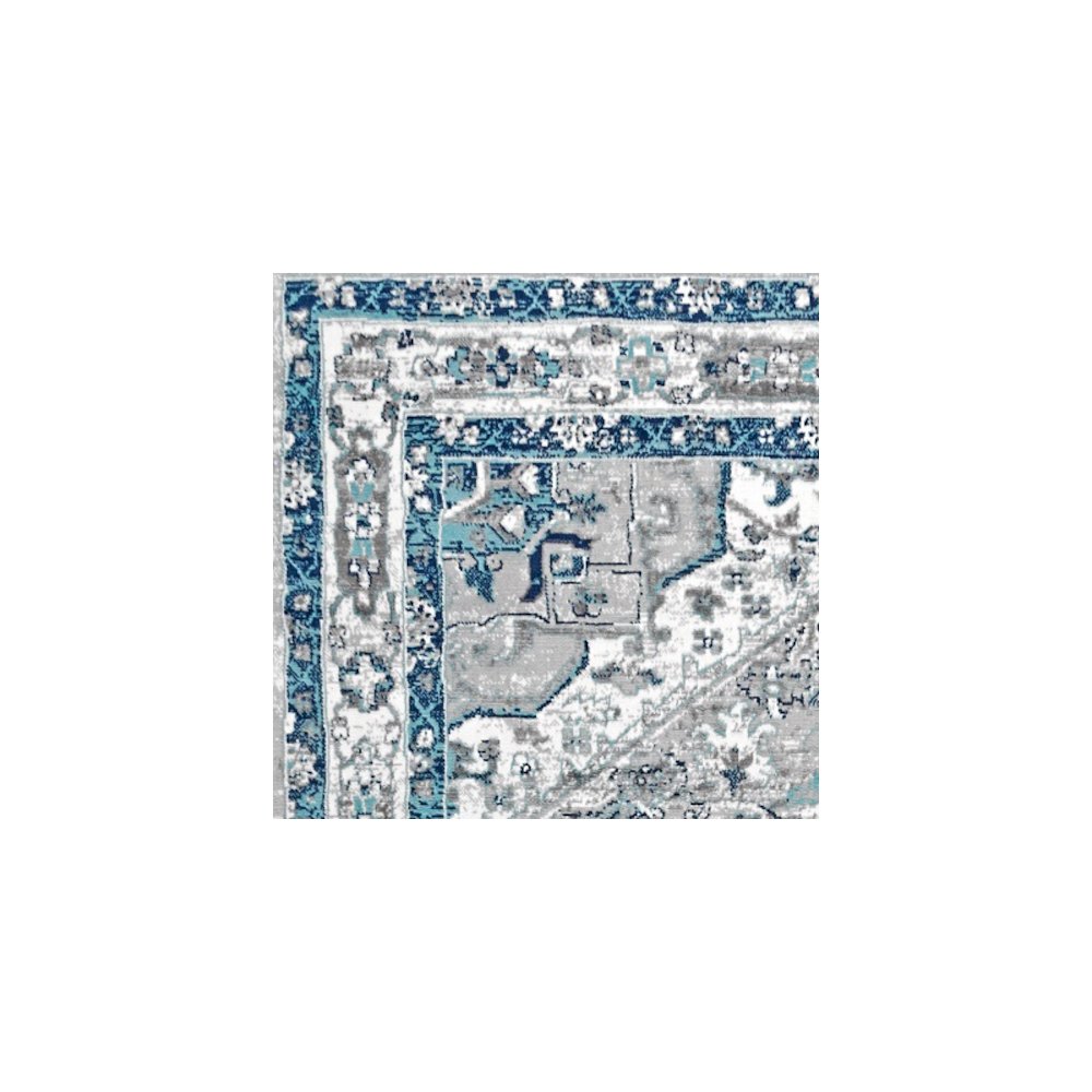Modern Persian Vintage Medallion   Rug