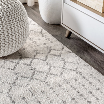 Moroccan Hype Boho Vintage Diamond Area Rug