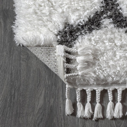 Marrakesh Shag Trellis Area Rug