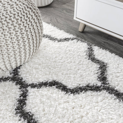Marrakesh Shag Trellis Area Rug