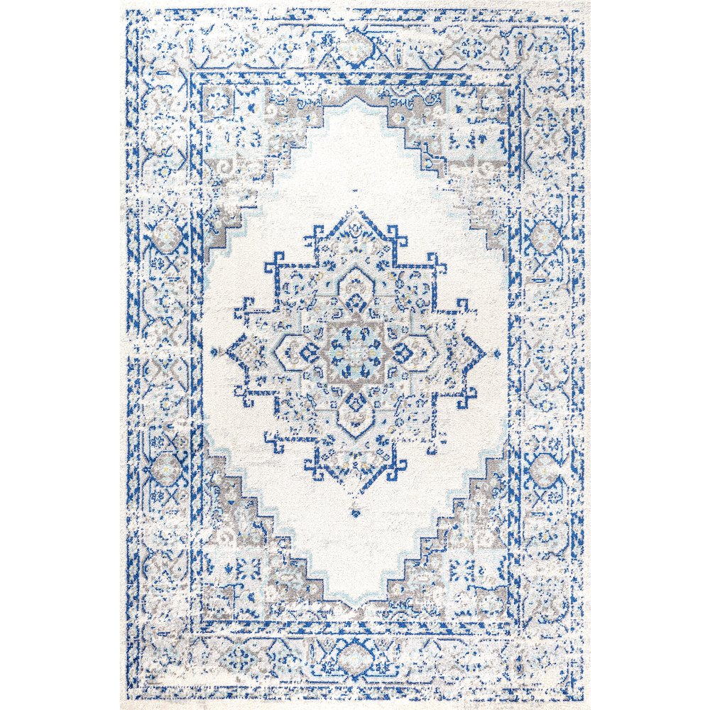 Inigo Cottage Medallion Area Rug