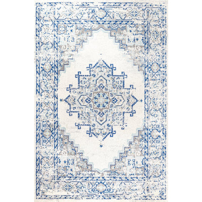 Inigo Cottage Medallion Area Rug