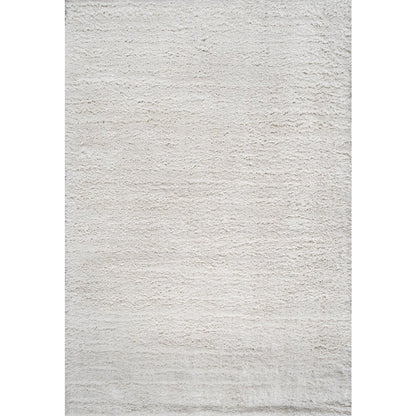 Groovy Solid Shag Area Rug