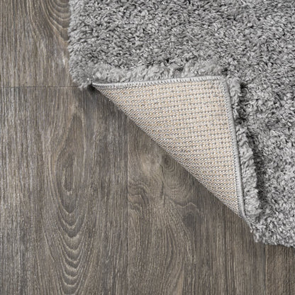 Groovy Solid Shag Area Rug