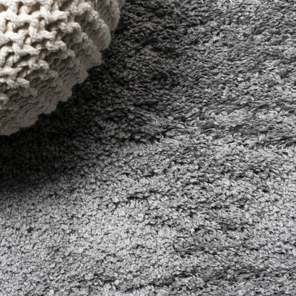 Groovy Solid Shag Area Rug