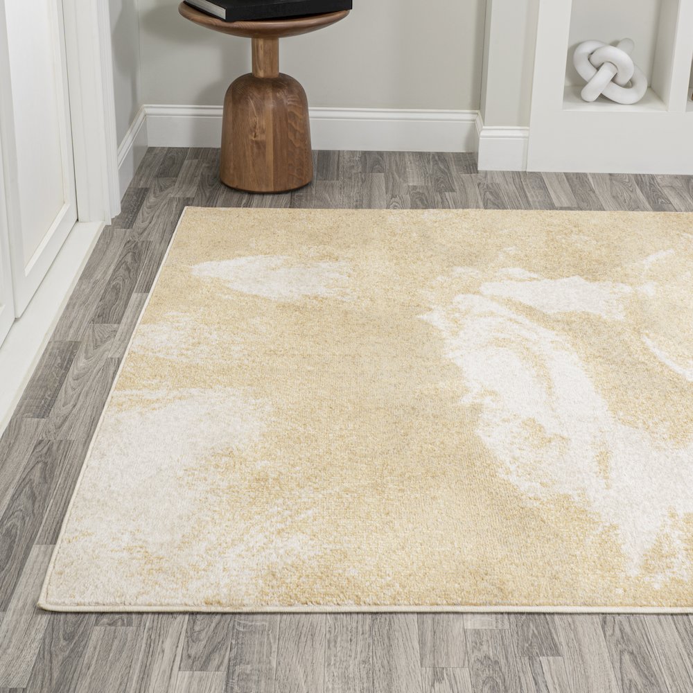 Petalo Abstract Two Tone Modern Area Rug