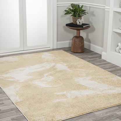 Petalo Abstract Two Tone Modern Area Rug