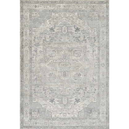Modern Persian Vintage Medallion Cream/Light Area