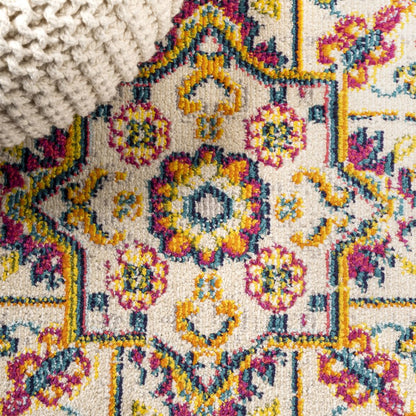 Brooklyn Geometric Medallion Area Rug