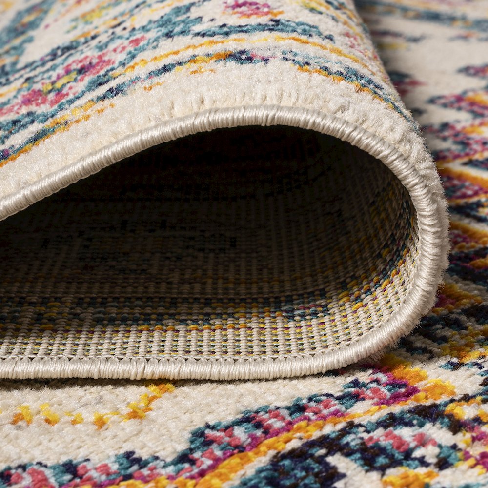 Brooklyn Geometric Medallion Area Rug