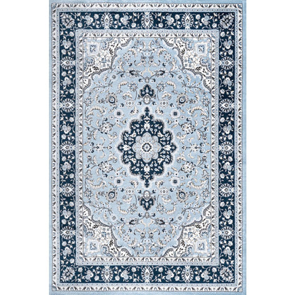 Palmette Modern Persian Floral Area Rug
