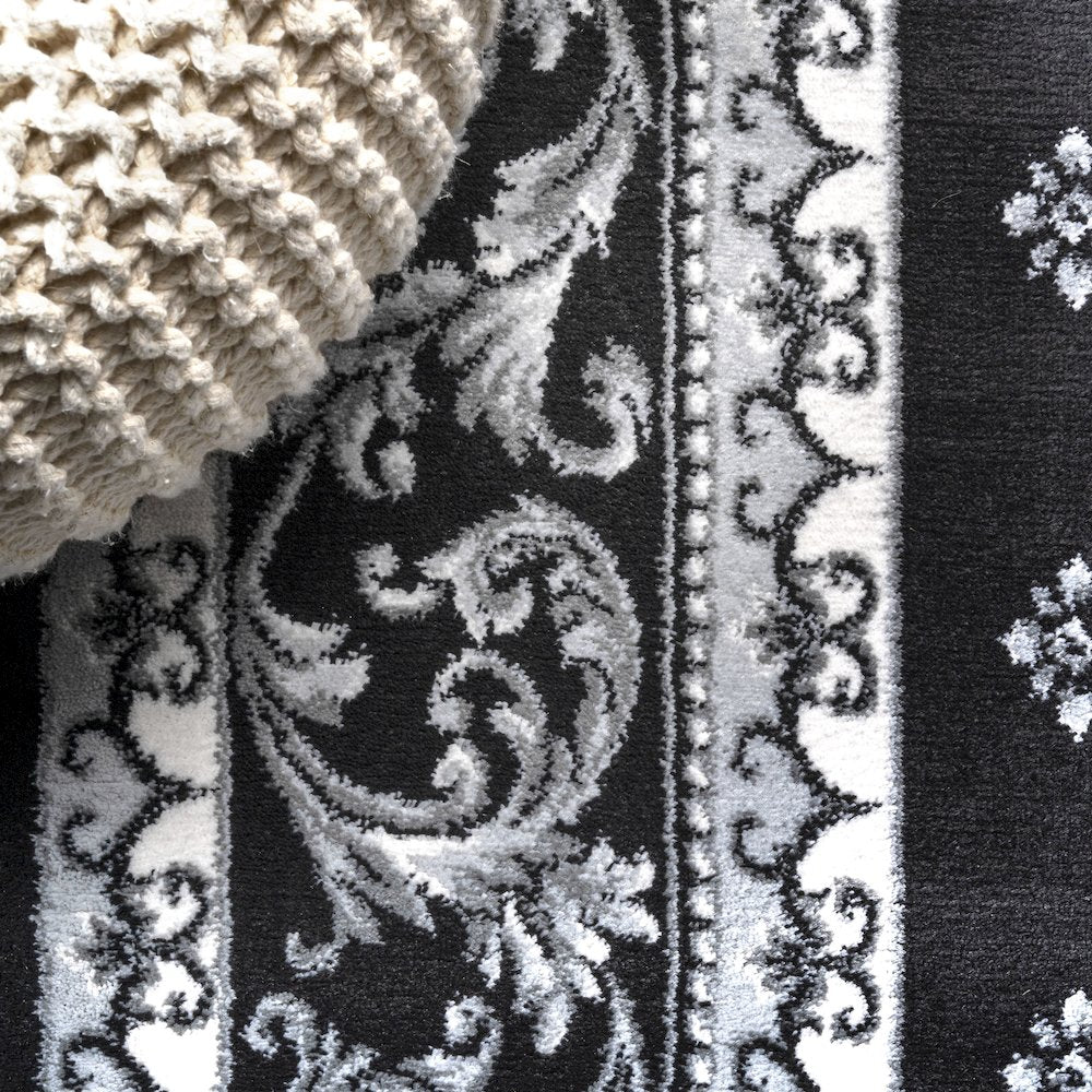 Acanthus French Border Area Rug