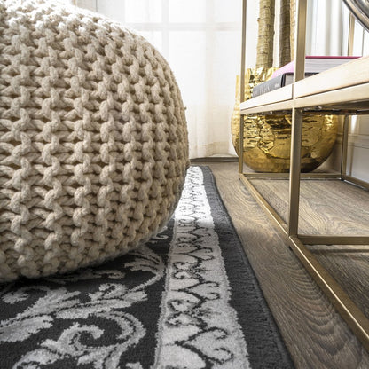 Acanthus French Border Area Rug