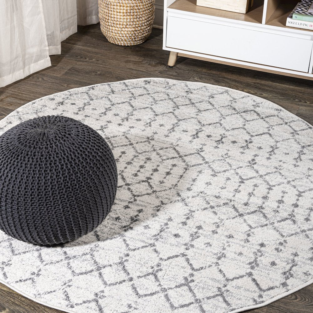 Moroccan Hype Boho Vintage Diamond Area Rug