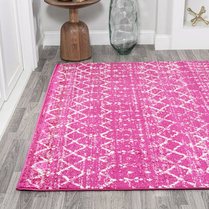 Moroccan Hype Boho Vintage Diamond Area Rug