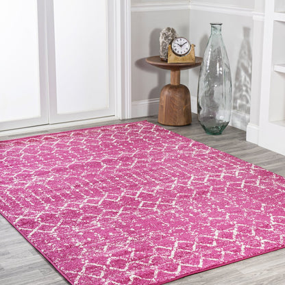 Moroccan Hype Boho Vintage Diamond Area Rug