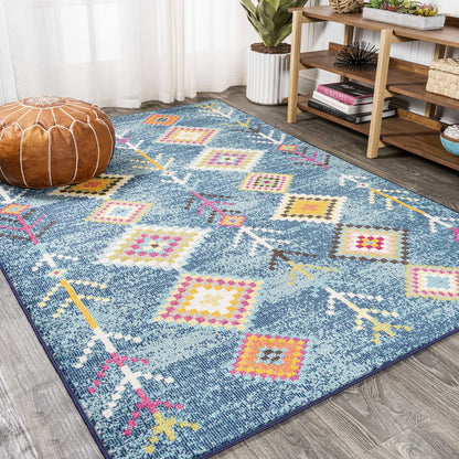 Tribal Love Geometric Area Rug