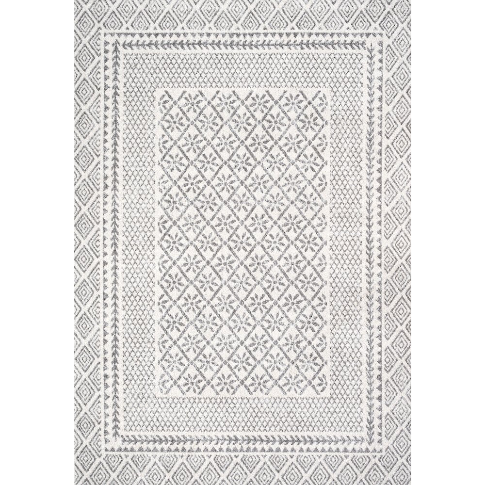 Athens Modern Geometric Boho Rug Area Rug