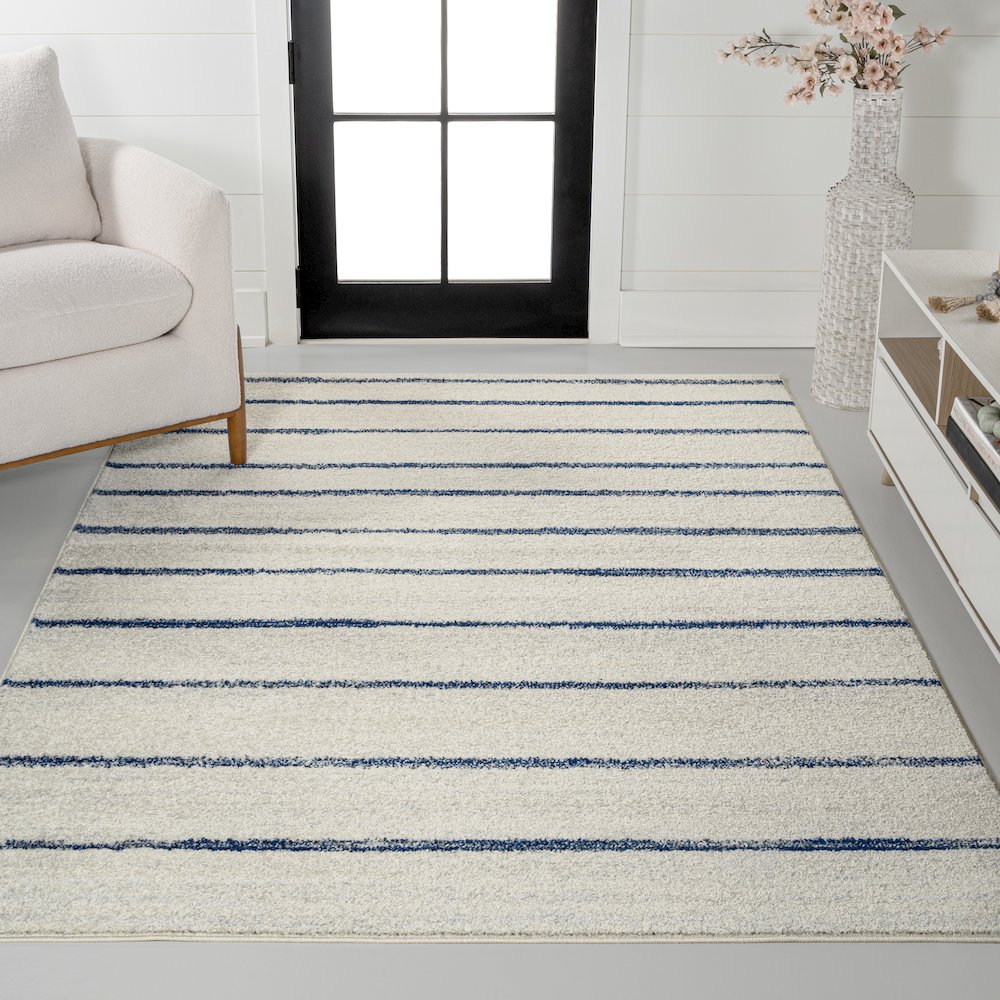 Williamsburg Minimalist Stripe Area Rug