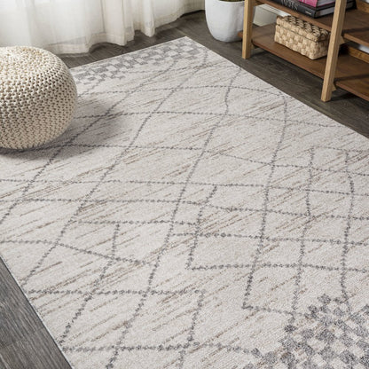 Asilah Moroccan Modern Diamond Area Rug
