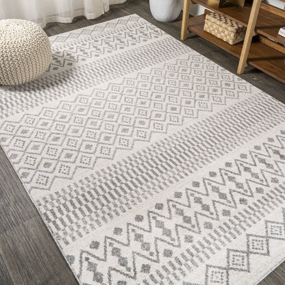 Ifrane Berber Geometric Stripe Area Rug