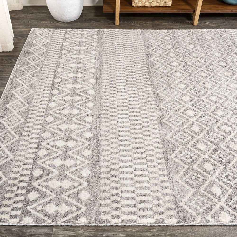 Ifrane Berber Geometric Stripe Area Rug