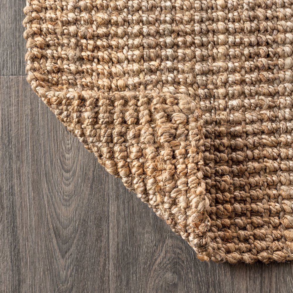 Pata Hand Woven Chunky Jute Area Rug