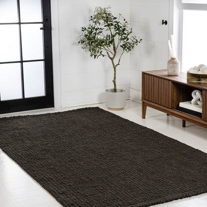 Pata Hand Woven Chunky Jute Area Rug
