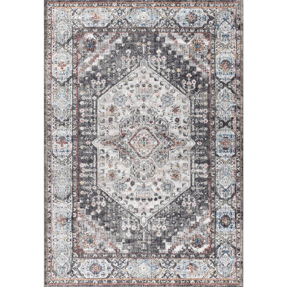 Kesan Vintage Medallion Area Rug