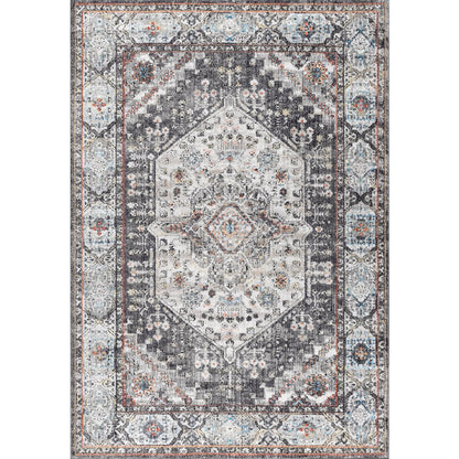 Kesan Vintage Medallion Area Rug