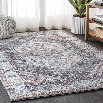 Kesan Vintage Medallion Area Rug