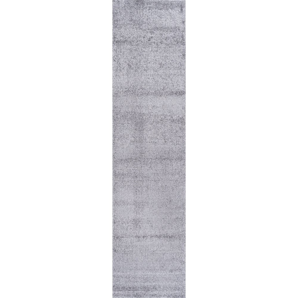 Haze Solid Low Pile Area Rug Gray