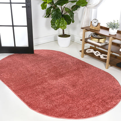 Haze Solid Low-Pile Area Rug