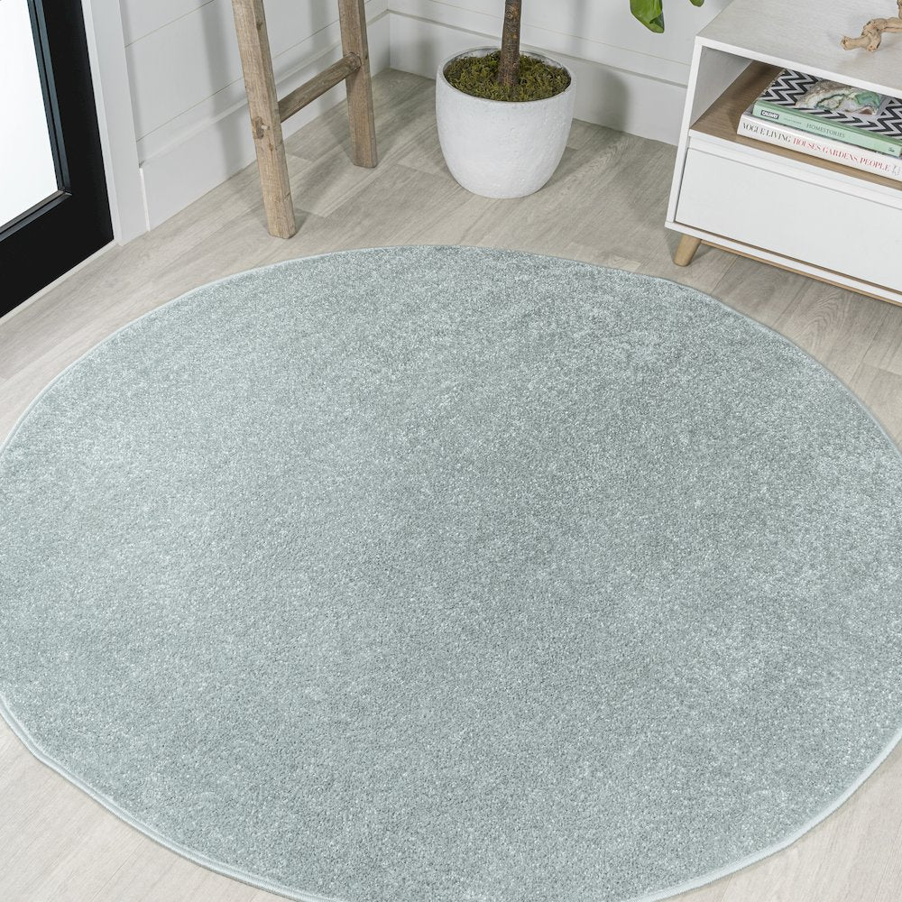 Haze Solid Low-Pile Area Rug