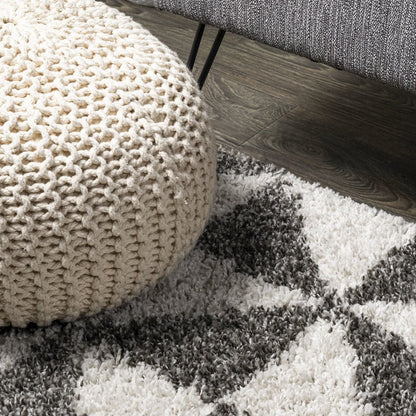 Alcudia Geometric Shag Area Rug
